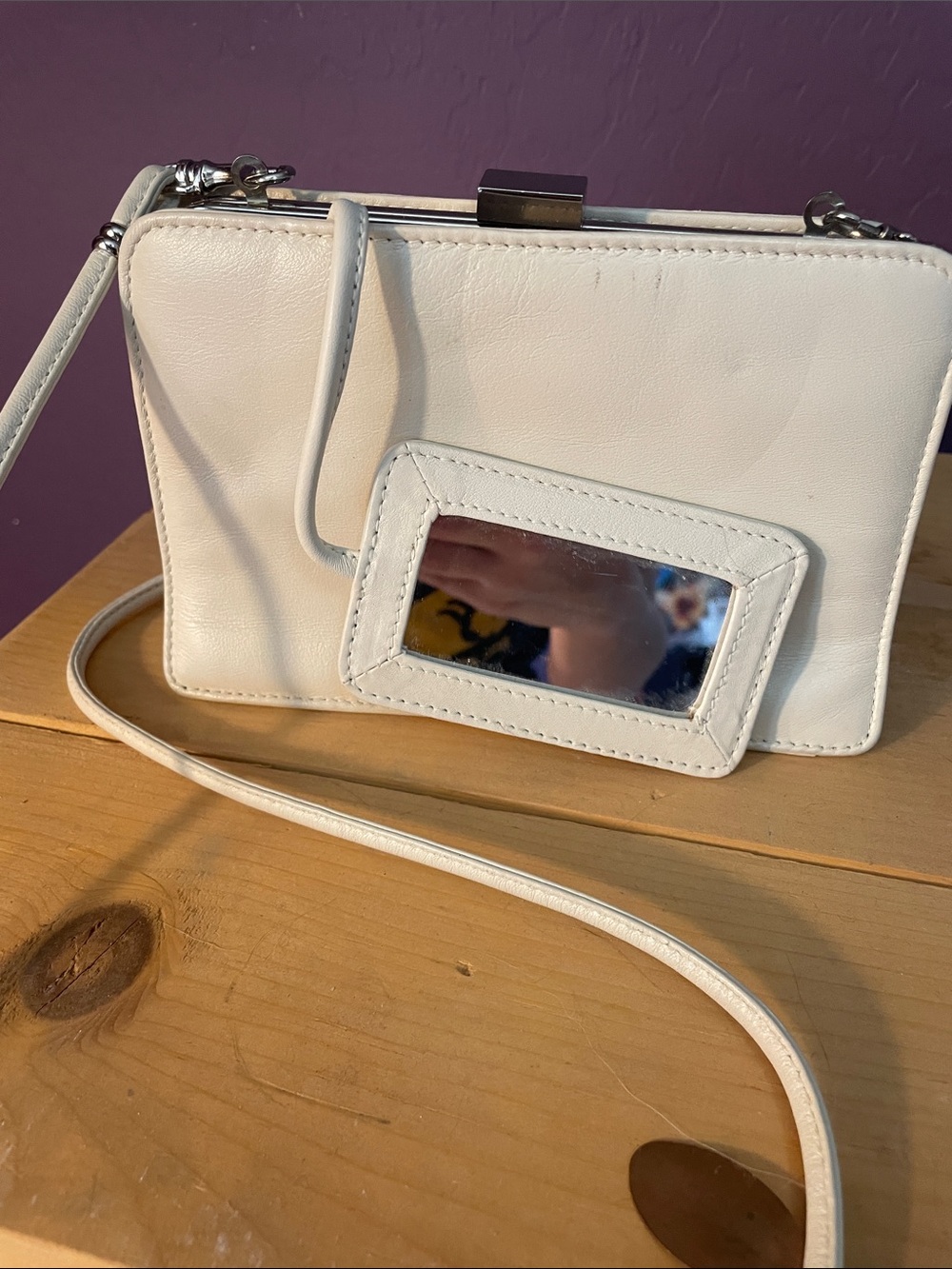 VTG PRESTON & YORK LEATHER CROSSBODY - Picture 4 of 9